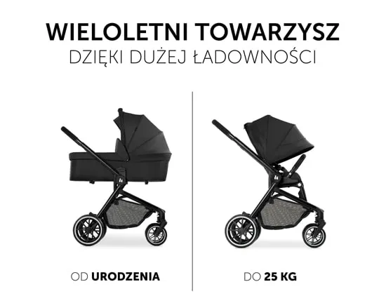 Wózek dziecięcy Hauck Move so Simply 2w1 - towarzysz na lata dzięki wysokiej odporności