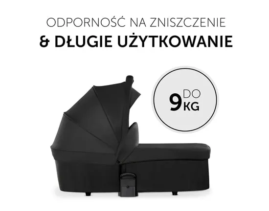 Wózek dziecięcy Hauck Move so Simply 2w1 - odporny na zniszczenia zapewnia długie użytkowanie