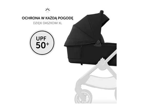 Gondola Hauck Walk N Care - daszek przeciwsłoneczny XL z filtrem UV