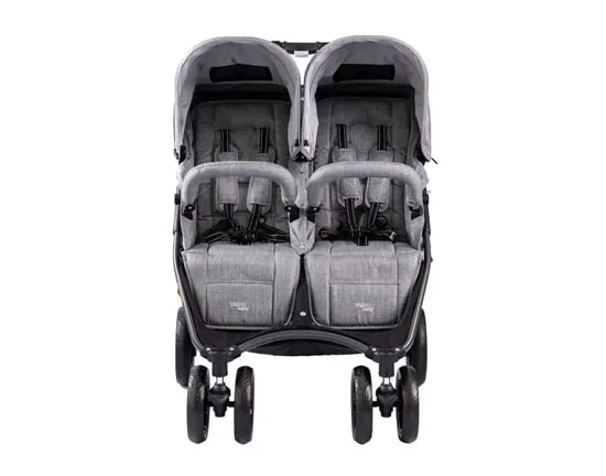 Wózek bliźniaczy Valco Baby Snap Duo Tailor Made - obszerne budki