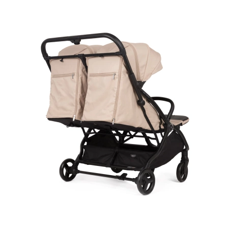 Adamex ALTO BLIŹNIAK – komfortowa spacerówka dla bliźniąt Beige