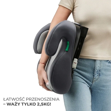 Kinderkraft - Podstawka samochodowa Różowa I-BOOST I-Size