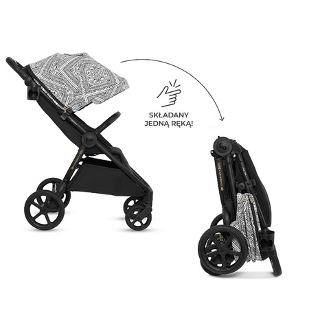 Kinderkraft MITZY Lunar Black - wózek spacerowy
