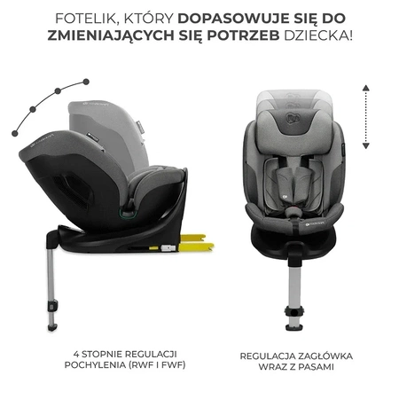 Kinderkraft I-FIX i-Size - fotelik samochodowy