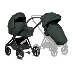 Tutis Mio3+ Wózek dziecięcy wielofunkcyjny 2w1 Pacific Green