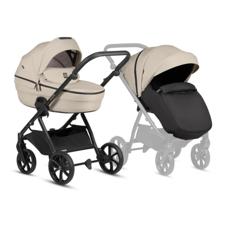 Tutis Uno 6+ 2w1 - Wózek wielofunkcyjny | 180 Beige