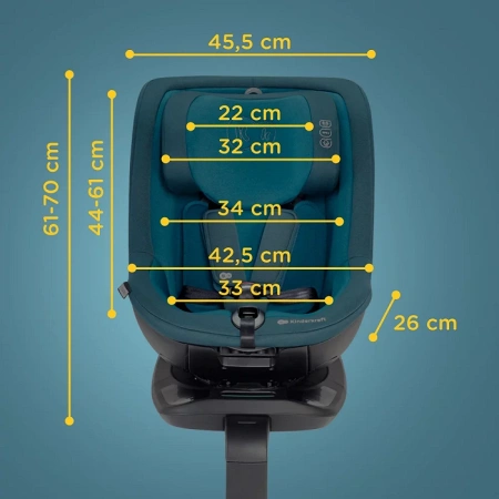Kindercraft Fotelik samochodowy I-GUARD PRO Zielony