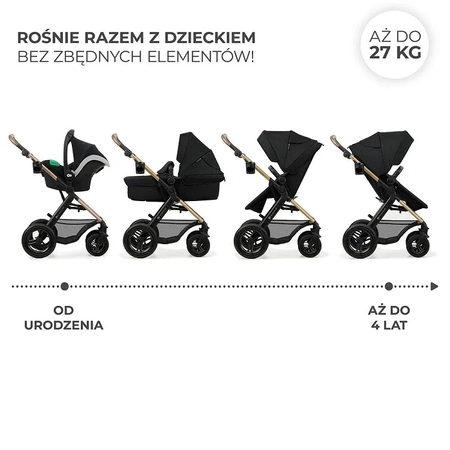 Kinderkraft Wózek wielofunkcyjny 3w1 MOOV 2 AIR