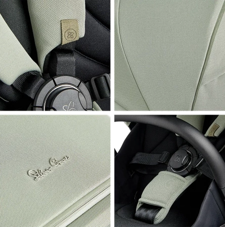 Silver Cross TIDE - Wózek wielofunkcyjny 2w1 w kolorze Sage