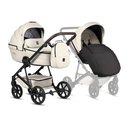 Tutis Wózek Dziecięcy 2w1 - Viva 6 | 086 Vanilla