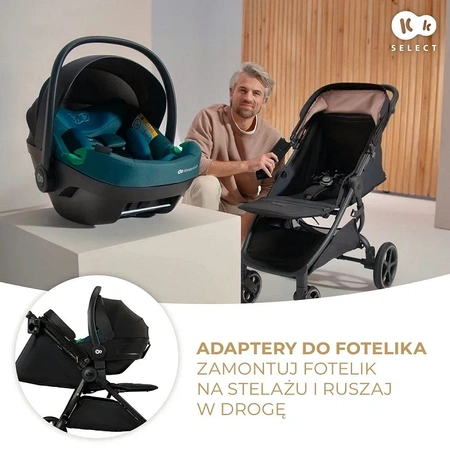 Kinderkraft MITZY Beżowy - wózek spacerowy