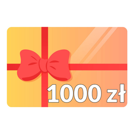 Karta podarunkowa - 1000 zł