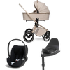 Zestaw 3w1 Muuvo Boho + Cybex Cloud T + baza T 