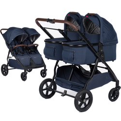 M.Twin x wózek bliźniaczy 2w1 koła HP Regulowana Rączka