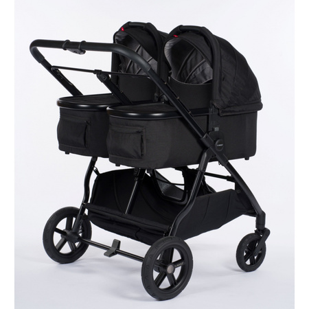 M.Twin x wózek bliźniaczy 2w1 koła HP Regulowana Rączka