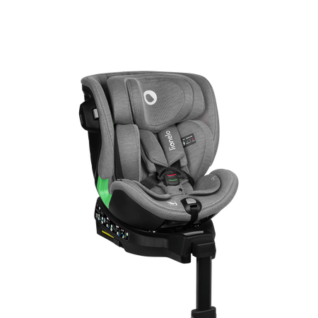Lionelo Harmony i-Size Grey Concrete Bamboo Fotelik samochodowy