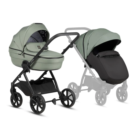 Tutis Uno 6+ 2w1 - Wózek wielofunkcyjny | 130 Dark Ivy
