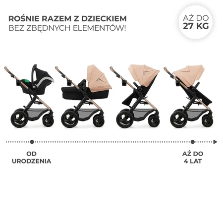 Kinderkraft Wózek wielofunkcyjny 3w1 MOOV 2 AIR