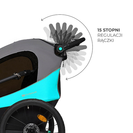 Kinderkraft Przyczepka rowerowa 3w1 NAVA