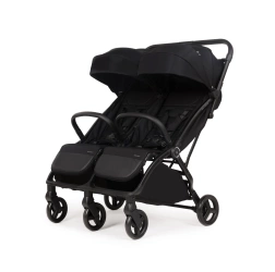 Adamex ALTO BLIŹNIAK – komfortowa spacerówka dla bliźniąt Black