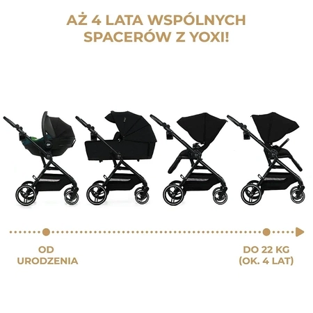 Kinderkraft YOXI 2w1 - wózek wielofunkcyjny