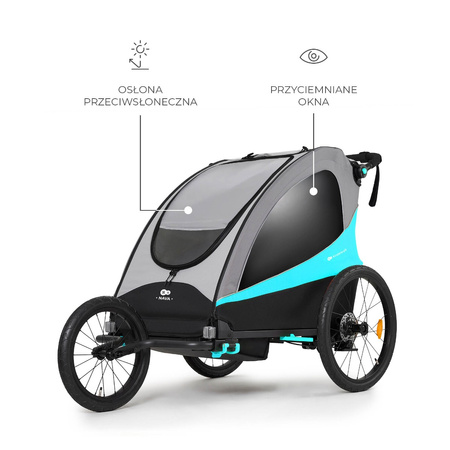 Kinderkraft Przyczepka rowerowa 3w1 NAVA