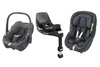 Maxi Cosi Pebble 360 i-Size + Pearl 360 + Baza FamilyFix 360