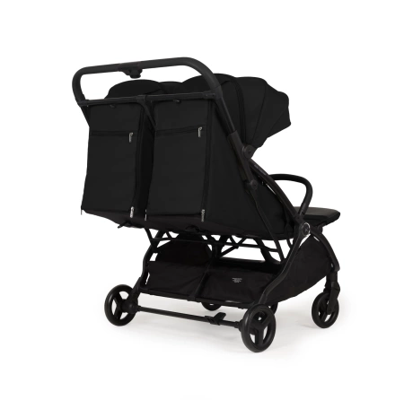 Adamex ALTO BLIŹNIAK – komfortowa spacerówka dla bliźniąt Black