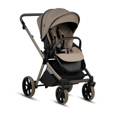 Tutis Mio3+ Wózek dziecięcy wielofunkcyjny 2w1 Deep Taupe