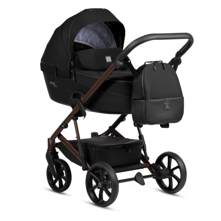 Tutis Wózek Dziecięcy 2w1 - Viva 6 | 070 Caviar