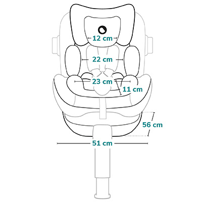 Lionelo Antoon Plus Black Onyx i-Size Fotelik samochodowy