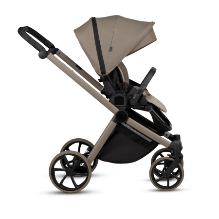 Tutis Mio3+ Wózek dziecięcy wielofunkcyjny 2w1 Deep Taupe