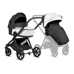 Tutis Mio3+ Wózek dziecięcy wielofunkcyjny 2w1 Silver Grey