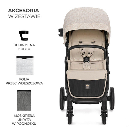 Kinderkraft MITZY Whisper Dune - wózek spacerowy