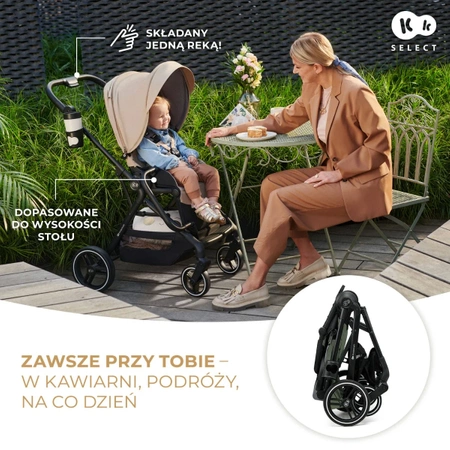 Kinderkraft YOXI 2w1 - wózek wielofunkcyjny