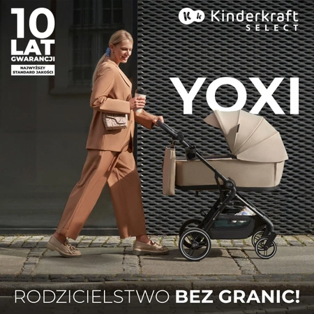 Kinderkraft YOXI 2w1 - wózek wielofunkcyjny