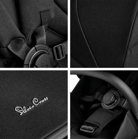 Silver Cross TIDE - Wózek wielofunkcyjny 2w1 w kolorze Space