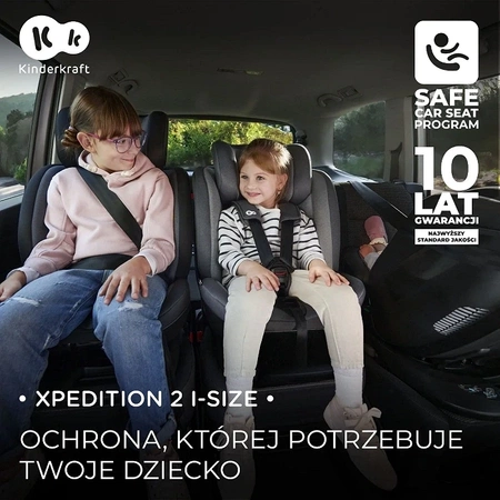 Kinderkraft XPEDITION 2 i-Size Zielony - fotelik samochodowy