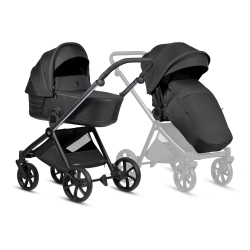 Tutis Mio3+ Wózek dziecięcy wielofunkcyjny 2w1 Obsidian