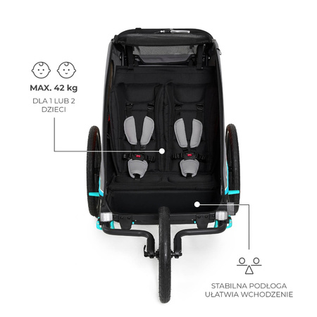 Kinderkraft Przyczepka rowerowa 3w1 NAVA