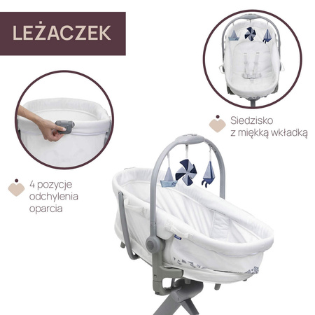 Chicco Baby Hug Pro 5w1 - łóżeczko dziecięce