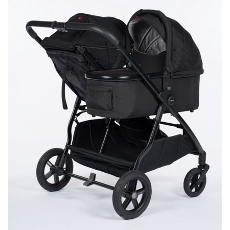 M.Twin x wózek bliźniaczy 2w1 koła HP Regulowana Rączka