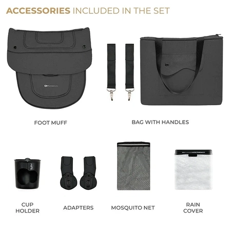 Kinderkraft YOXI 2w1 - wózek wielofunkcyjny