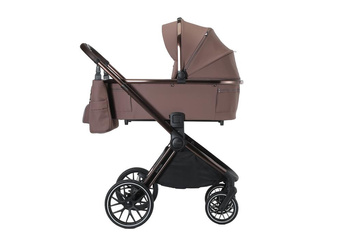 Adamex Wózek wielofunkcyjny 2w1 Spark | Chocolate Truffle