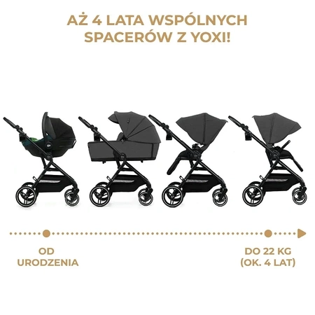 Kinderkraft YOXI 2w1 - wózek wielofunkcyjny