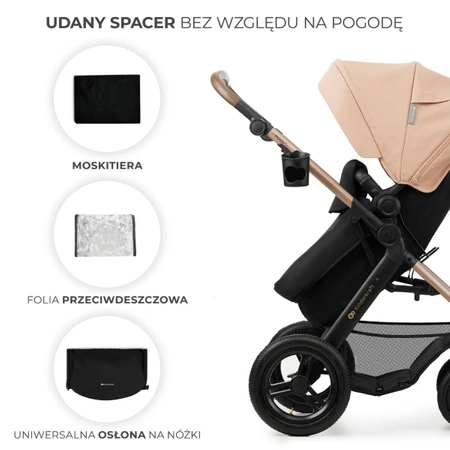 Kinderkraft Wózek wielofunkcyjny 3w1 MOOV 2 AIR