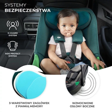 Kinderkraft Fotelik samochodowy I-CARE I-SIZE