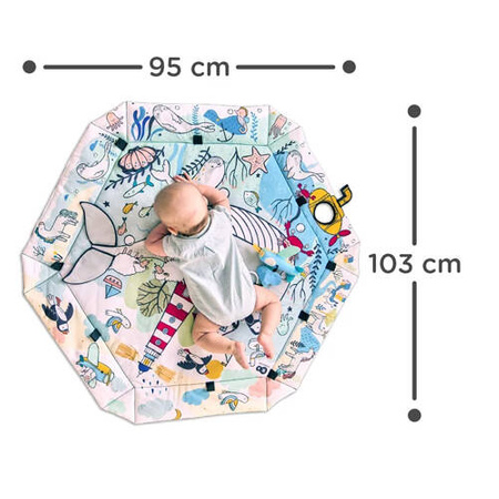 Kinderkraft Smartplay Sea - Mata interaktywna z piłeczkami