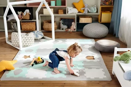 Piankowa mata dla dzieci Kinderkraft LUNO