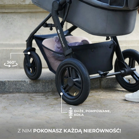 Kinderkraft Wózek wielofunkcyjny 3w1 MOOV 2 AIR